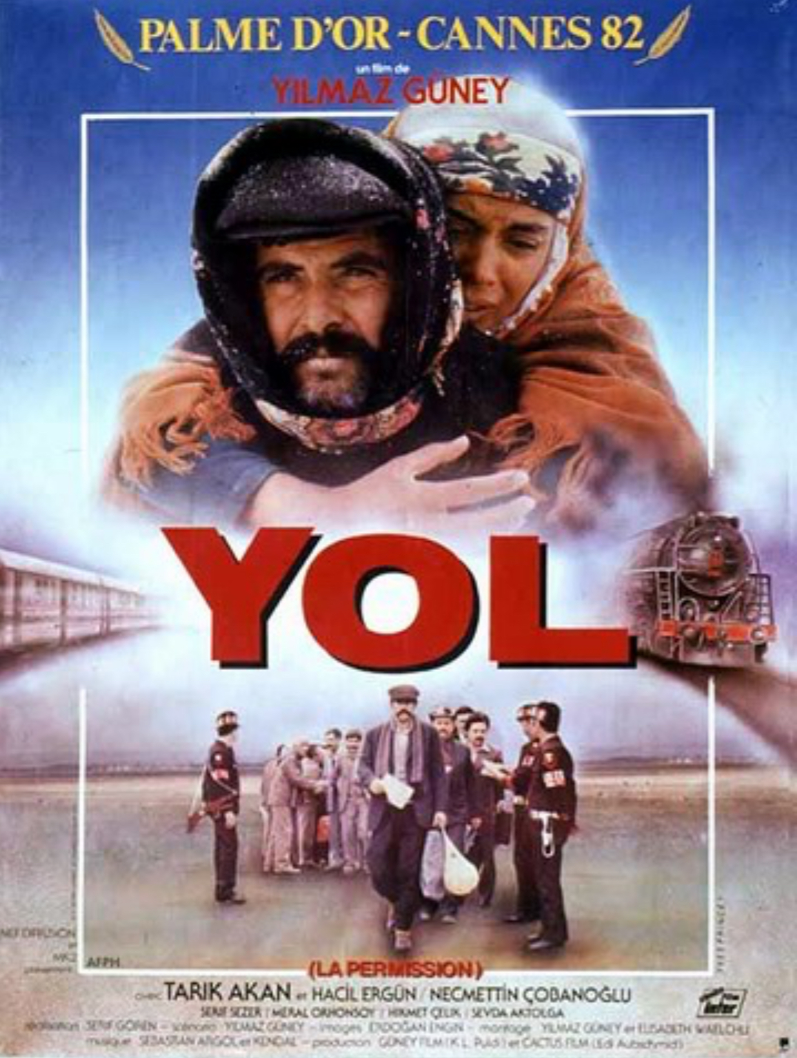圖片源自:維基百科 / Wikimedia Commons,「Yol (film) 海報」 (Dosya:Yol-film-1981.jpg)