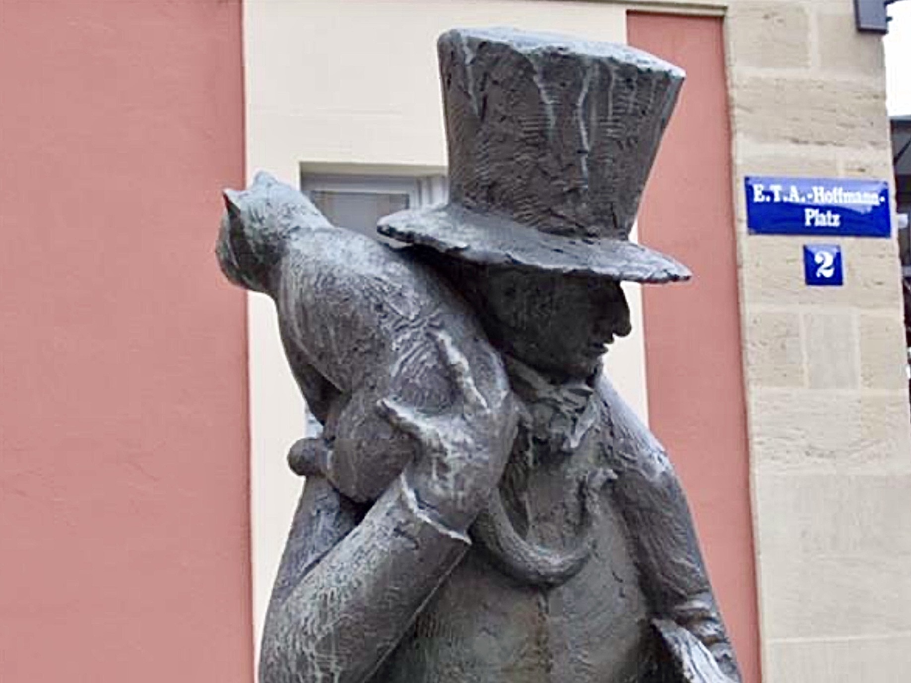霍夫曼（E.T.A. Hoffmann） 纪念雕像｜圖片由作者謝盛友提供